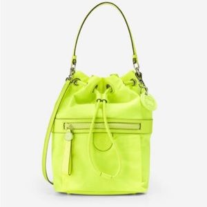 Cole Haan Nylon Drawstring Crossbody Bag
